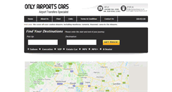 Desktop Screenshot of onlyairportscars.co.uk